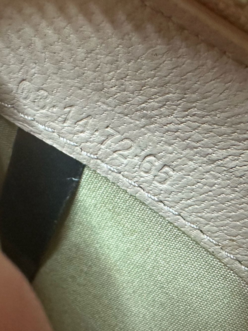 Chloé Red/Tan Baylee Long Zip Wallet - Picture 5 of 10